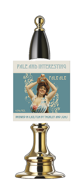 Pale and Interesting Ale brewed by Thorleys Craft Beers